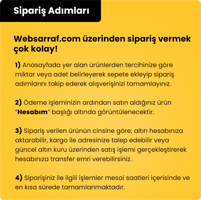 Sipariş Adımları